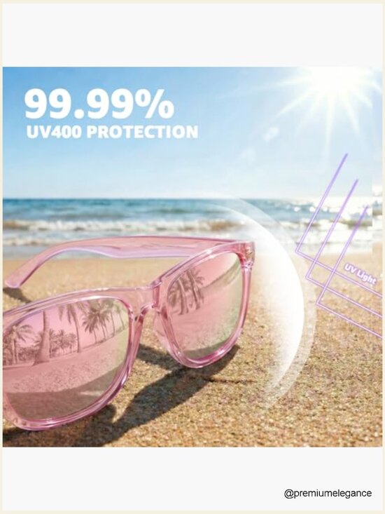 Classic Square Polarized Sunglasses UV Protection Driving main image 5